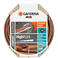 Gardena Comfort HighFLEX Schlauch 13 mm (1/2) 20 m, 20 m, Über Boden, Grau, Orange, Nur der Schlauch, 30 bar, 1,3 cm