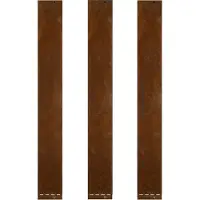 Pflanzen-Kölle Rasenkante 'Corten', edelrost, H13 x L118 cm