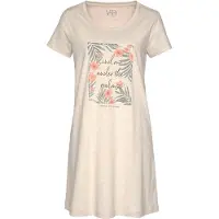 LASCANA Sleepshirt mit Palmen-Print