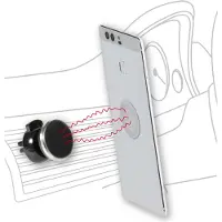 Vivanco CHVVMAGNET S Lüftungsgitter Handy-Kfz-Halterung Magnetbefestigung