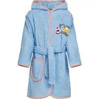 Playshoes Frottee-Bademantel Bagger bleu 86/92 - blau