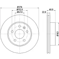 Hella Bremsscheibe PRO 8DD 355 104-521