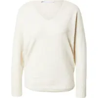 ONLY V-Ausschnitt-Pullover "ONLRICA LIFE L/S V-NECK PULLO KNT NOOS" Materialmix, regular fit
