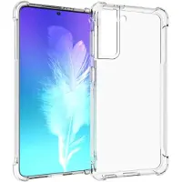 IMoshion Samsung Galaxy S21 Hülle - Silikon - - Backcover/Soft Case - Transparent