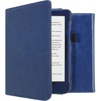 IMoshion Vegan Leather Klapphülle für das Kobo Clara HD - Dunkelblau
