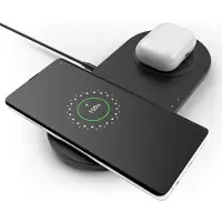 Belkin Dual Wireless Fast Charging Pad - 10W - Schwarz