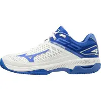Mizuno Wave Exceed Tour 4 CC Damen Weiß Tennisschuhe