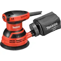 Makita M9204, Schwingschleifer, Schwarz, Rot, 12000 RPM, 24000 OPM, 81 dB, 3 dB
