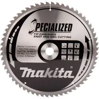Makita PIŁA TARCZOWA 355x30x60z SPECJALIZED DREWNO (Z GWOŹDZIAMI I SĘKAMI) >>>B-33227