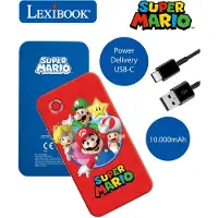 Super Mario - Super Mario - 10.000 mAh Fast Charging Power Bank (PB10000NI)