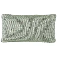 Marc O'Polo Zierkissen Nordic Knit Garden Green (30 x 60 cm)