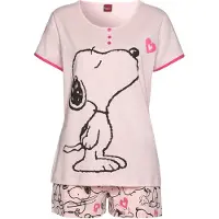Peanuts Shorty Set, 2 tlg. mit Snoopy-Herz-Print