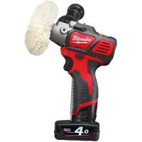 Milwaukee M12BPS-421X Akku-Mini Polierer 12 Volt 4.0/2.0 Ah Li-ion