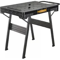Stanley Klappbare Werkbank FATMAX, Tragbare Werkbank, Metall, Schwarz, 1 Stück(e)