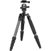 Sirui Traveler 5CX Dreibeinstativ Carbon B-00K Kugelkopf