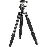 Sirui Traveler 5AX Reise-Stativ schwarz Aluminium + B-00K Kugelkopf
