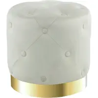 Hearthome & Living Hocker Nalia 200 Creme