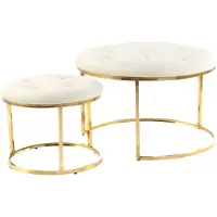 Underbar Hocker Becky 525 2er-Set