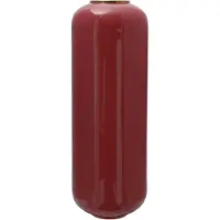 Decorationable | Bodenvase Finlay rot Eisen 24x24x69 cm | NADUVI
