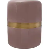 Hearthome & Living | Beistelltisch Matilda rosa Metall 36x36x47 cm | NADUVI