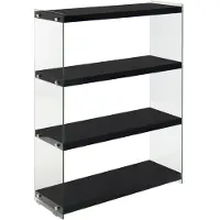 Hearthome & Living | Wandschrank Elementary Schwarz MDF 83x29.5x113 cm | NADUVI