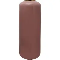 Decorationable | Bodenvase Jesaja rosa Eisen 30x30x81 cm | NADUVI