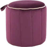 Hearthome & Living Hocker Reese 110 Dunkelviolett