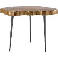 Hearthome & Living Beistelltisch Augustine Art 200 Gold
