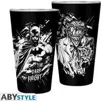 Batman DC COMICS - Large Glass - 400ml - Batman Joker - x2