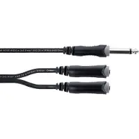 Cordial EY 0,3 PGG XLR Y-Adapter (1x Klinkenstecker 6.3 mm (mono) - 2x Klinkenbu