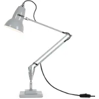 Anglepoise Original 1227 Schreibtischlampe, grau - , Original 1227, Grau, für Arbeitszimmer / Büro, Metall, Industrielles Design
