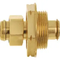 Hydronic Engineering HEIMEIER Radiator-Ausgleichsverschraub. für Ventilux mit Rechtsgewinde, DN 20