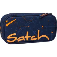 Satch Schlampermäppchen Schlamperbox Urban Journey blau mehrfarbig
