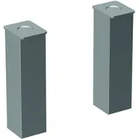 Geberit Möbelfuß RENOVA COMPACT Aluminium matt, 2 Stück