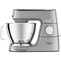 Kenwood KVC85.004SI, Standmixer, Edelstahl, Kneten, Mixen, Rührer, 5 l, Tasten, Drehregler, 1200 W