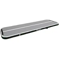 12Springs Airtrack 12spring 600x100x20 cm Plus Schwarz/Grau