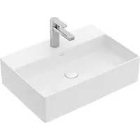 Villeroy & Boch Memento 2.0 Aufsatzwaschtisch 60 cm mit Hahnloch, mit Überlauf