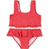Playshoes Bikini "Punkte" in Rot/ Weiß | Gr.: 134/140