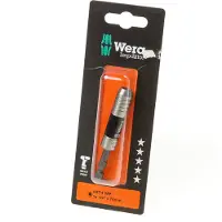 Wera 897/4 IMP, Bithalter, Schwarz, Silber, 1/4", Taiwan, 75 mm, 33 g