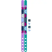 LEGO 41934 DOTS Sternen Freundschaftsarmbänder, 2 x Kinderarmband, Kinderschmuck, Basteln für Kinder