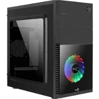 Aerocool CS-105 Cosmo-C mit Fenster (mit Kartenleser) - Box ohne Netzteil - Mini Tower - Micro ATX-Format