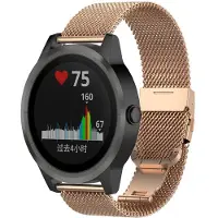 INF Garmin VivoActive 3, Forerunner, Venu, Vivomove (20 mm) Armband Edelstahl