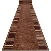 Rugsx Läufer Antirutsch ADAGIO braun 90x300 cm