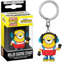 Sans marque Pop! Schlsselanhnger: Minions: The Rise of Gru - Rollschuhlaufender Stuart, mehrfarbig