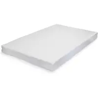 Neu.haus Kaltschaummatratze 180 x 200 cm atmungsaktiv Allergiker geeignet fest mit abnehmbarem Bezug Weiß