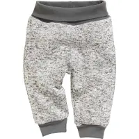 Playshoes Pumphose Strickfleece mit Strickbund in Grau | Gr.: 98