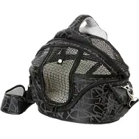 Karlie Shopper de Luxe - Hundetragetaschen - S - Nylon - Schwarz - 40x35x30 cm