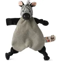 WWF Cub Club - Ziko das Zebra Schmusetuch (grau, 30cm)