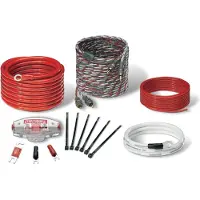 MTX Audio Kabelset Street ZNX10K-Pack 5m Stromkabel 10mm² für Car-Audio 400W RMS