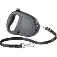 Ferplast Rollleine Flippy One 17,6 cm 5 Meter Nylon schwarz